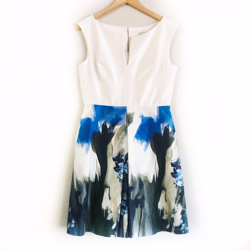 MILLY Floral Dress Painted Penelope Dress NWT